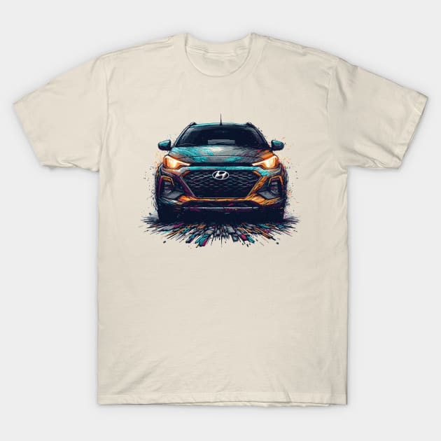 Hyundai i10 T-Shirt by Vehicles-Art